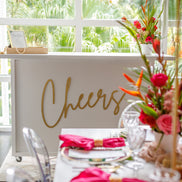 Cheers cutout | Photo Backdrop | Cheers wood cut out | Wedding decoration | Photo Wall | Bar Sign | Wooden Cutout | Custom Wood Cutout |