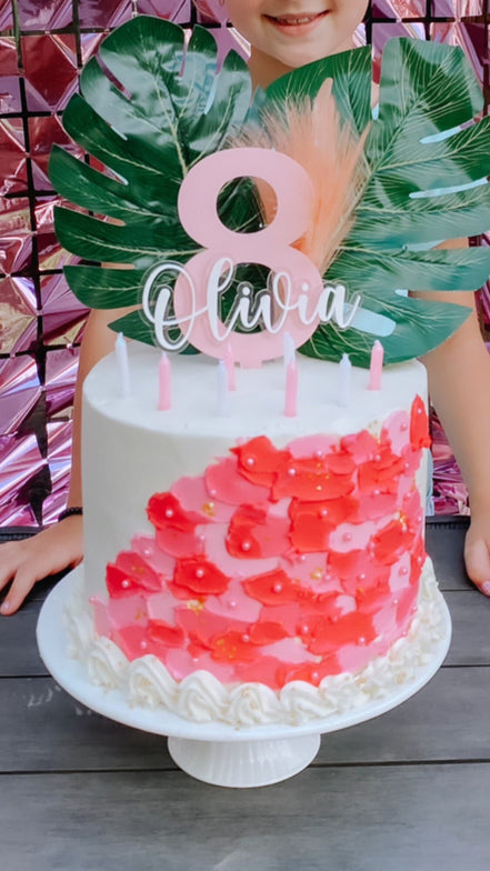 Custom cake topper | Personalized Cake Topper | Cake Topper | Girls Cake Topper | Boys Cake Topper | number Cake topper | Birthday Decor