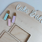 Flisat Cake Insert | Flisat Insert | IKEA Table | Montessori | Educational Toy | Preschool | Homeschool | learning tools | Bakery | Toy