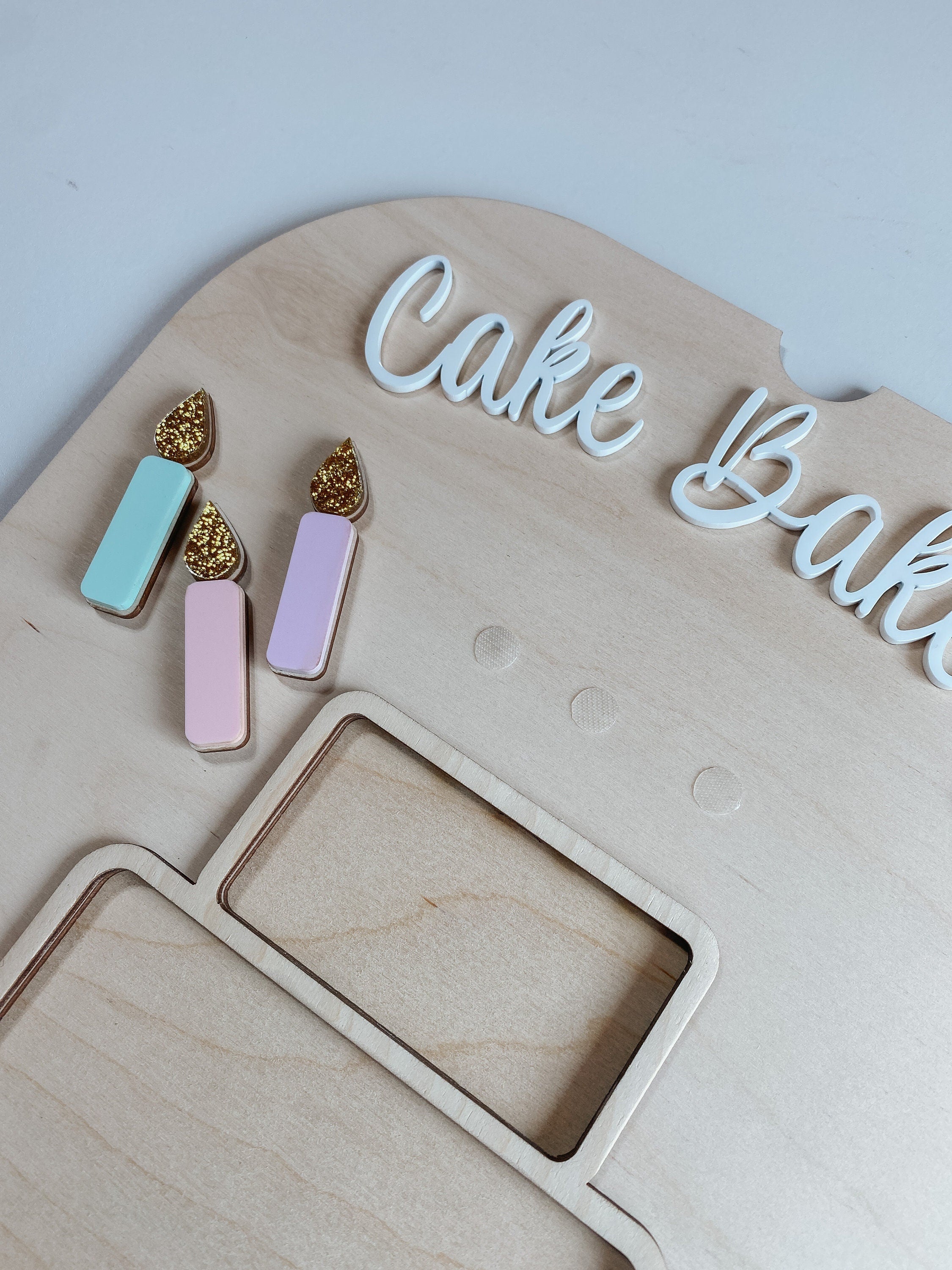 Flisat Cake Insert | Flisat Insert | IKEA Table | Montessori | Educational Toy | Preschool | Homeschool | learning tools | Bakery | Toy