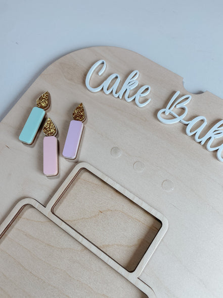 Flisat Cake Insert | Flisat Insert | IKEA Table | Montessori | Educational Toy | Preschool | Homeschool | learning tools | Bakery | Toy