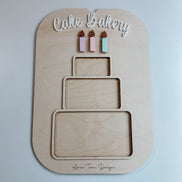 Flisat Cake Insert | Flisat Insert | IKEA Table | Montessori | Educational Toy | Preschool | Homeschool | learning tools | Bakery | Toy