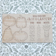 Build your own Jackolantern | Fall activity | Homeschool | DIY | Kids Activity | Crafts | Fall Decor | Pumpkin Decor | Pumpkin sign