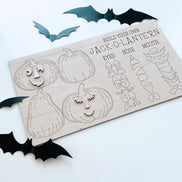 Build your own Jackolantern | Fall activity | Homeschool | DIY | Kids Activity | Crafts | Fall Decor | Pumpkin Decor | Pumpkin sign