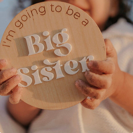 Big brother sign | big sister sign | pregnancy announcement sign | new sibling | pregnancy | baby name sign | photo prop | newborn photo |