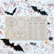 Build your own Jackolantern | Fall activity | Homeschool | DIY | Kids Activity | Crafts | Fall Decor | Pumpkin Decor | Pumpkin sign