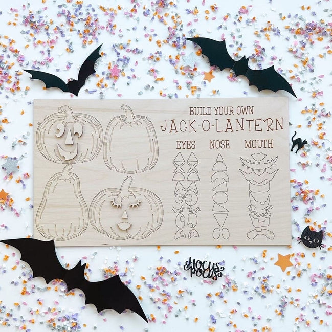 Build your own Jackolantern | Fall activity | Homeschool | DIY | Kids Activity | Crafts | Fall Decor | Pumpkin Decor | Pumpkin sign