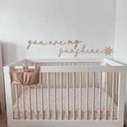You are my sunshine Decal | Wood Wall Decor | Nursery Wall Decor | Playroom Decor | Sun decal | Boho Sun Decor | Sunshine Nursery | Sun baby