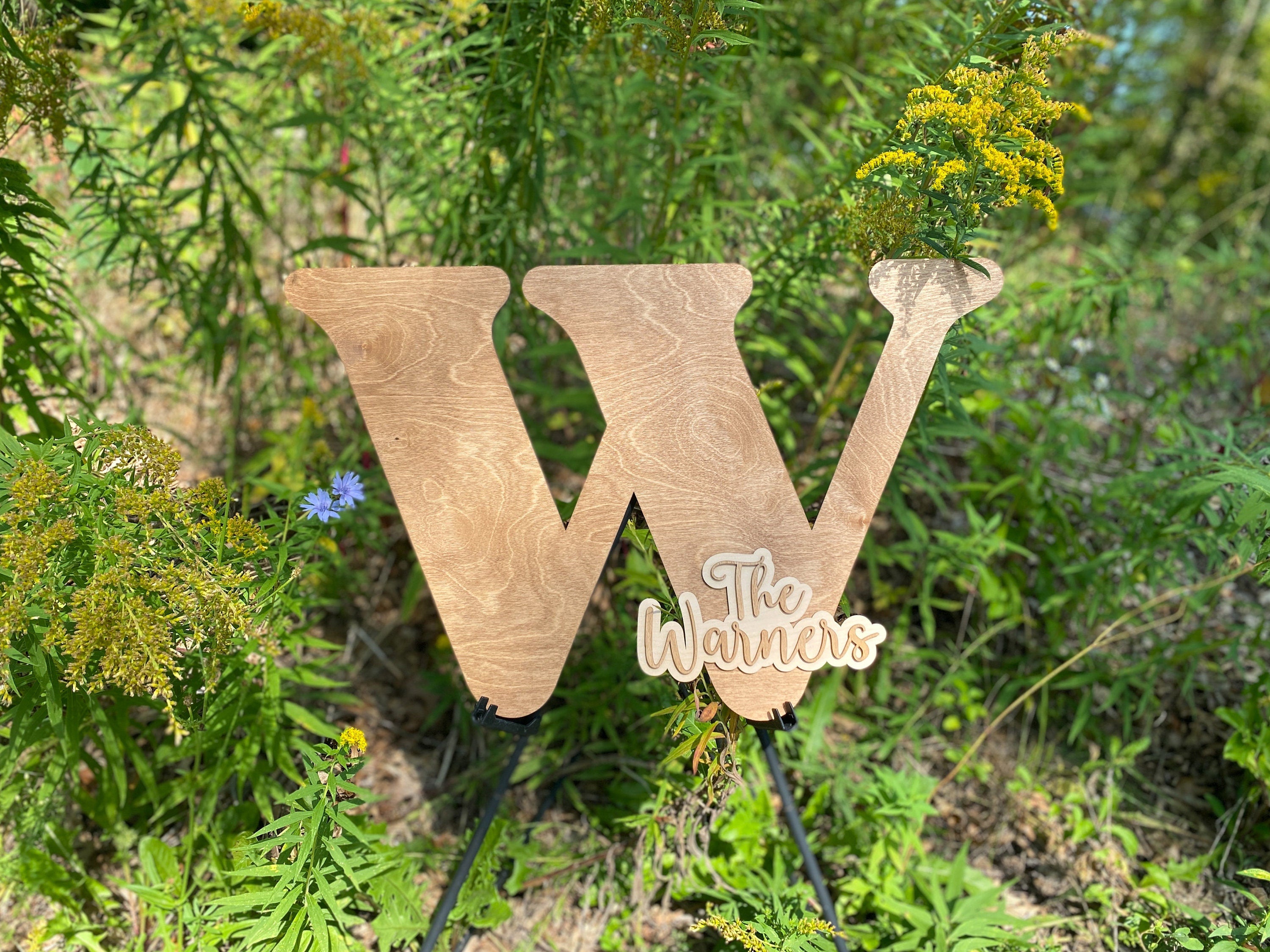 Wooden Name Sign | Custom Letter Guest Book | Wedding Guest Book Alternative | Guest Book Alternative Wedding Letter Guest Book Alternative
