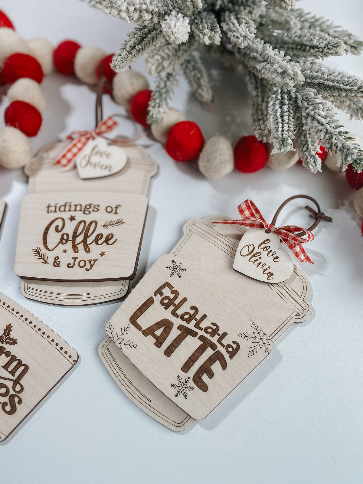 Christmas gift card holder | Teacher Gift | Gift Card Ornament | Coffee Gift card |  Holiday gift card | personalized | custom | reusable
