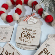 Christmas gift card holder | Teacher Gift | Gift Card Ornament | Coffee Gift card |  Holiday gift card | personalized | custom | reusable