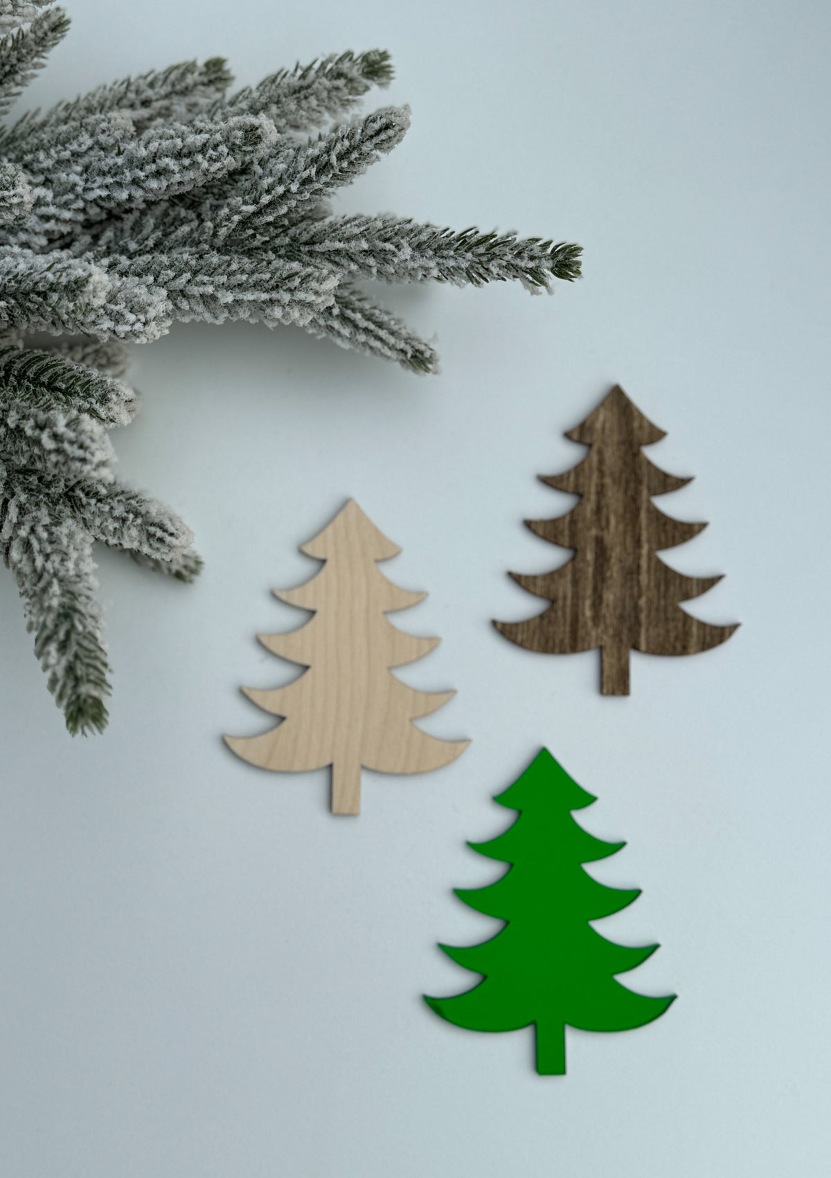 Acrylic Christmas Tree Place Tags Names | holiday name tags | christmas Place Card Name | Holiday Party | Christmas Party | Dinner Party |