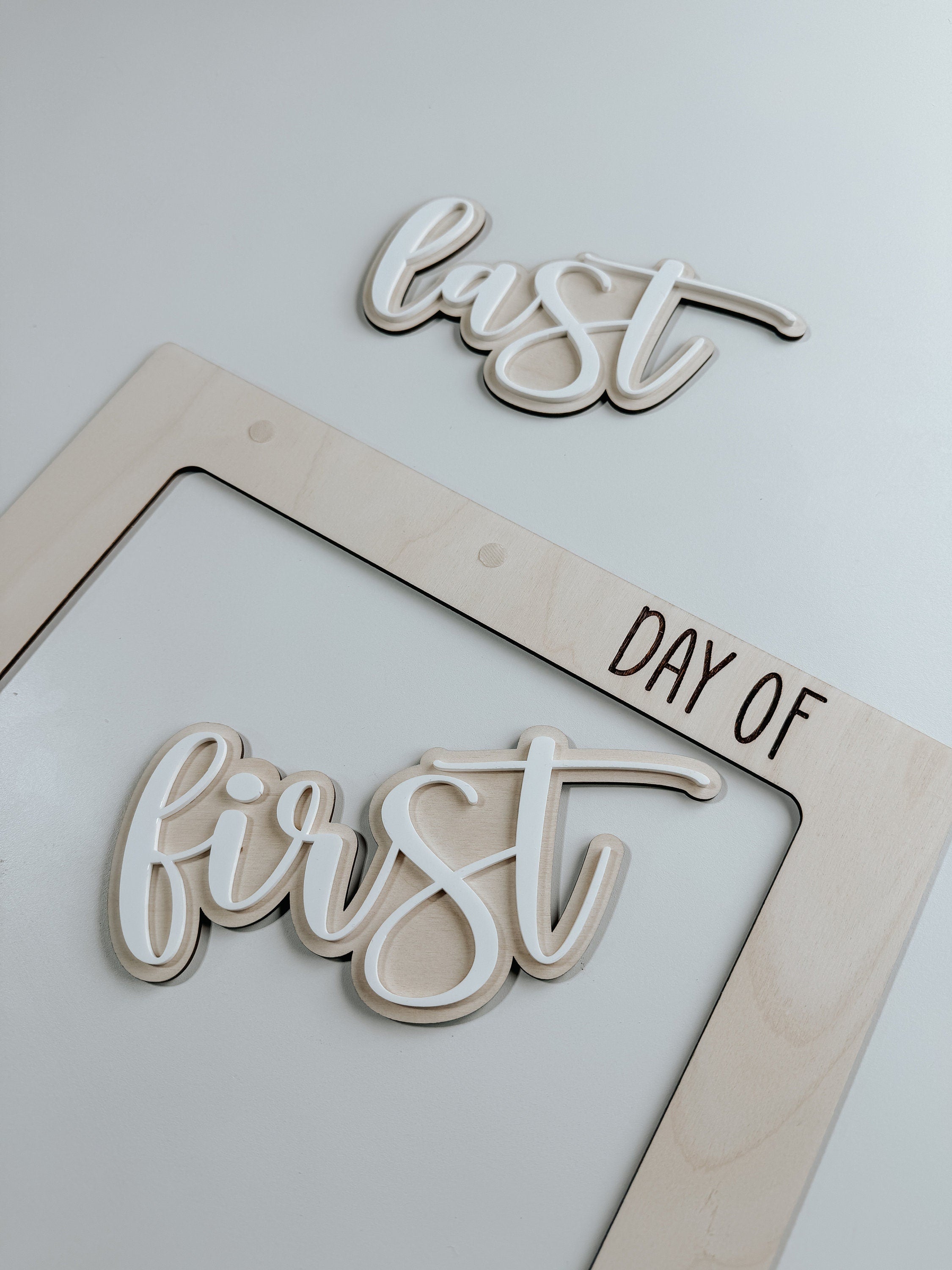 First Day of School Sign | Last Day of School Sign | School Sign | First Day | Last Day | School Photo Sign | Wipe Erase Sign | Photo Prop