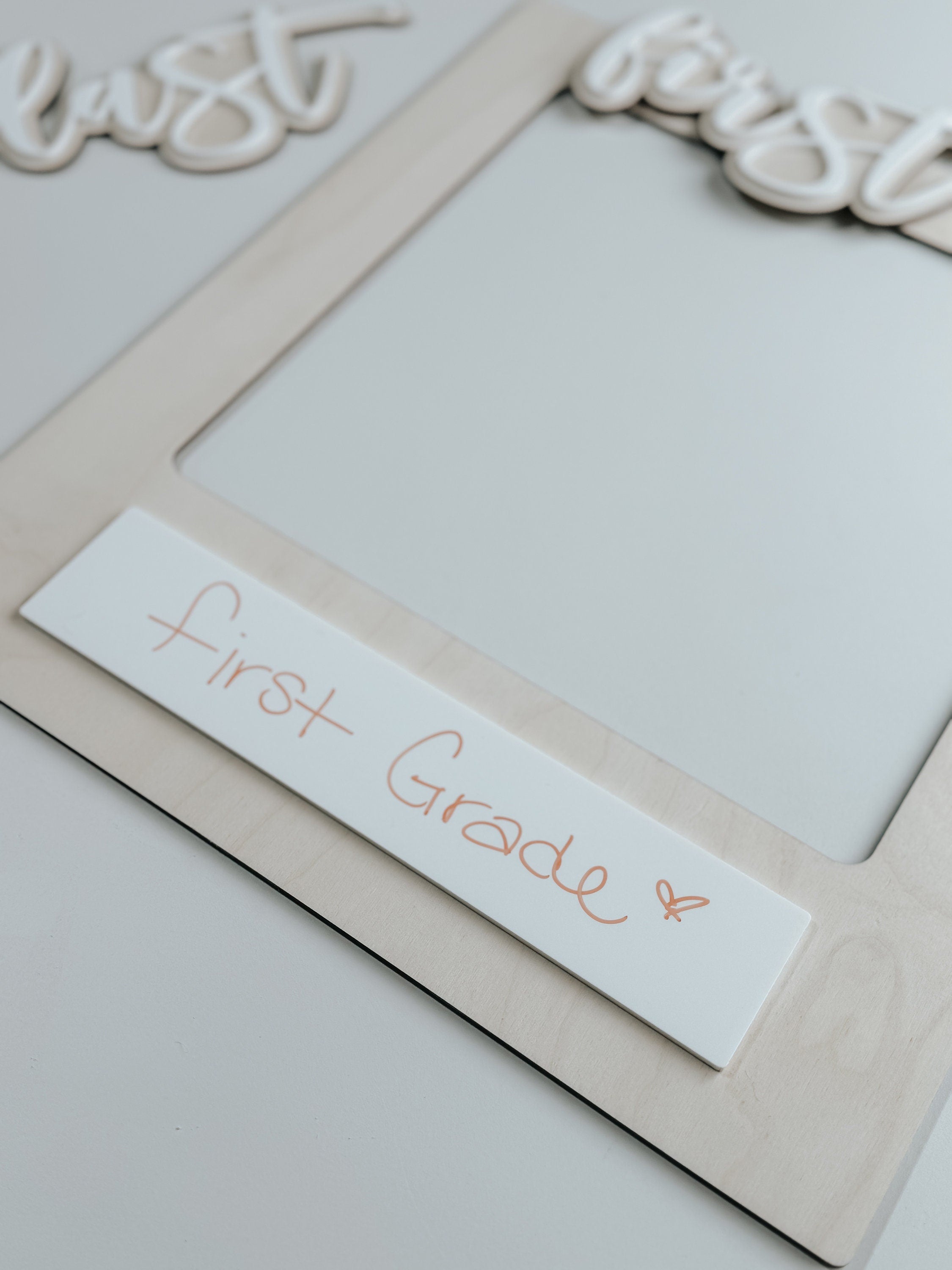 First Day of School Sign | Last Day of School Sign | School Sign | First Day | Last Day | School Photo Sign | Wipe Erase Sign | Photo Prop