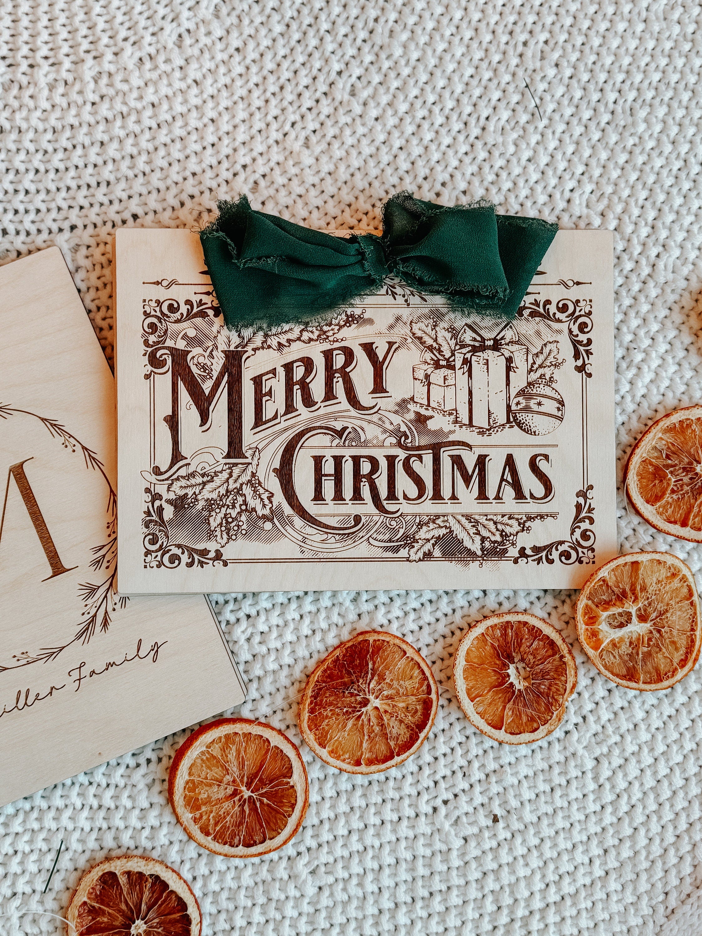 Personalized Christmas Card Holder | Cards Keepsake | Card Storage | Custom Christmas Memory Book | Custom Card Keeper |Christmas Cards Book