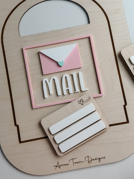 Flisat Mail Insert | Flisat Insert | IKEA Table | Montessori | Educational Toy | Preschool | Homeschool | learning tools | Mail Valentine