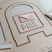 Flisat Mail Insert | Flisat Insert | IKEA Table | Montessori | Educational Toy | Preschool | Homeschool | learning tools | Mail Valentine