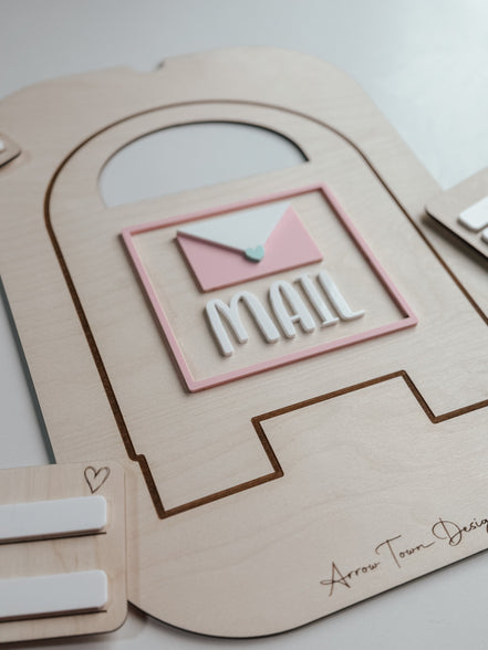 Flisat Mail Insert | Flisat Insert | IKEA Table | Montessori | Educational Toy | Preschool | Homeschool | learning tools | Mail Valentine