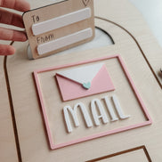 Flisat Mail Insert | Flisat Insert | IKEA Table | Montessori | Educational Toy | Preschool | Homeschool | learning tools | Mail Valentine