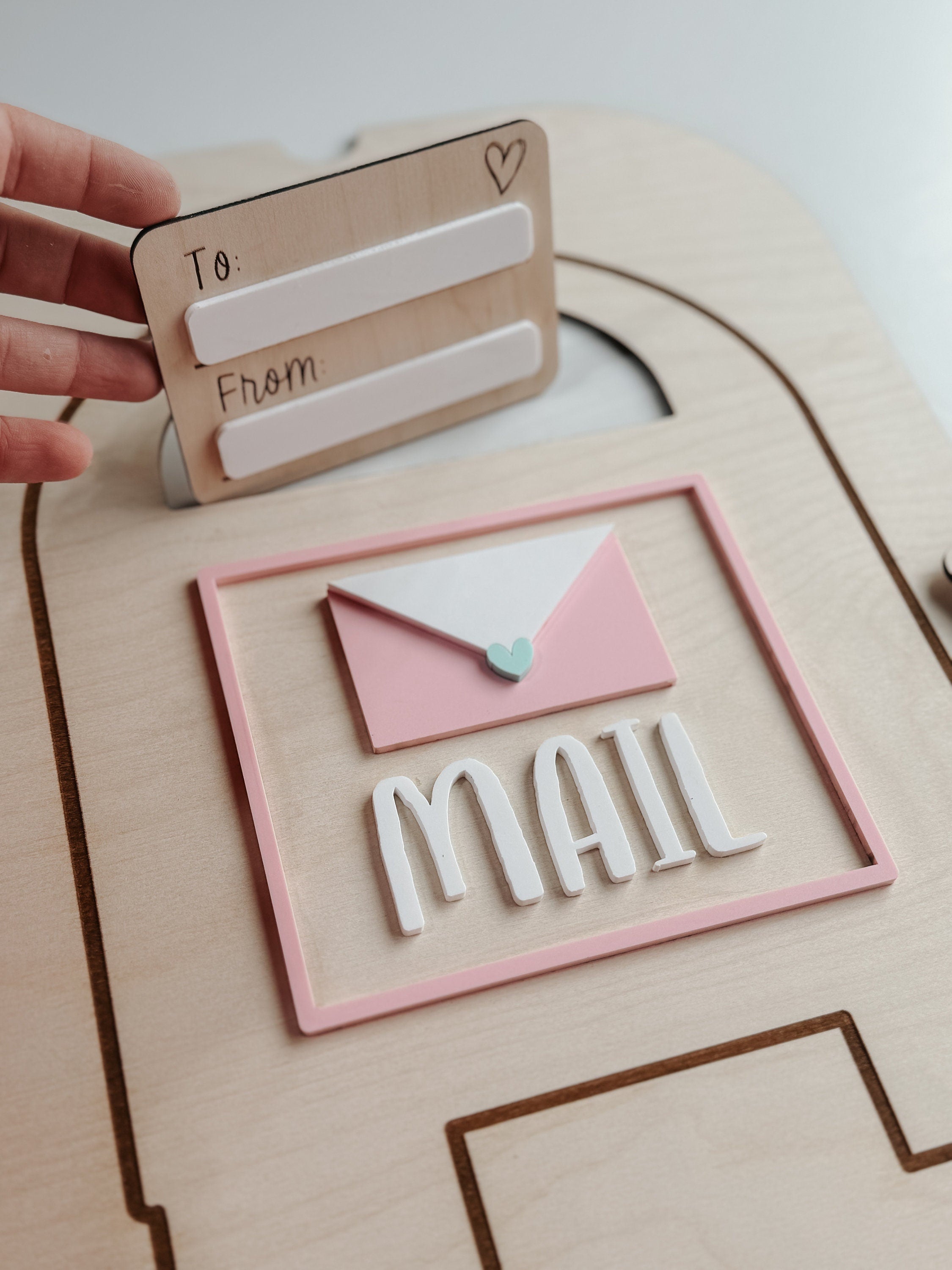 Flisat Mail Insert | Flisat Insert | IKEA Table | Montessori | Educational Toy | Preschool | Homeschool | learning tools | Mail Valentine