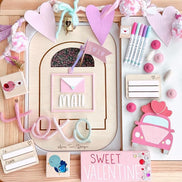Flisat Mail Insert | Flisat Insert | IKEA Table | Montessori | Educational Toy | Preschool | Homeschool | learning tools | Mail Valentine
