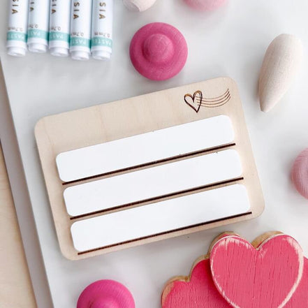 Flisat Mail Insert | Flisat Insert | IKEA Table | Montessori | Educational Toy | Preschool | Homeschool | learning tools | Mail Valentine