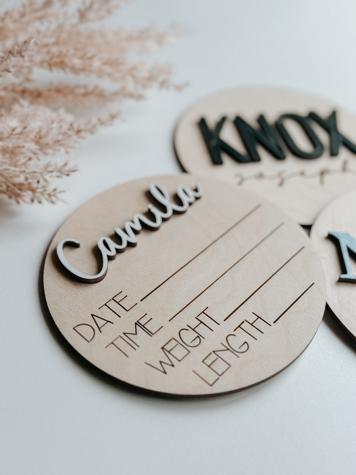Hospital Name Announcement | Baby shower gift | Hospital plaque | Baby name sign | Name Announcement |  Baby Name Sign | Hello My Name Is
