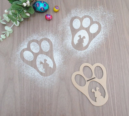 Easter Bunny Prints | Easter decor | Easter gifts | Easter Bunny | Kids | family | Paw Prints | Bunny Paws