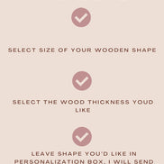 Custom wood Cutout | shape cutout | custom shape wood sign | diy | custom designs | craft supplies | crafting | personalized