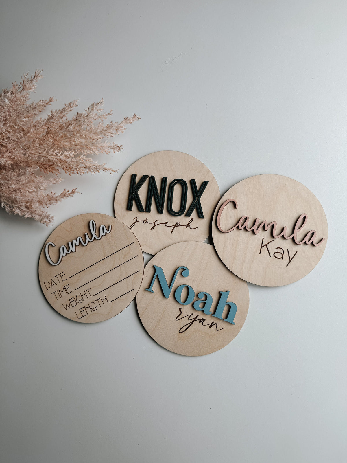 Hospital Name Announcement | Baby shower gift | Hospital plaque | Baby name sign | Name Announcement |  Baby Name Sign | Hello My Name Is