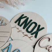 Hospital Name Announcement | Baby shower gift | Hospital plaque | Baby name sign | Name Announcement |  Baby Name Sign | Hello My Name Is