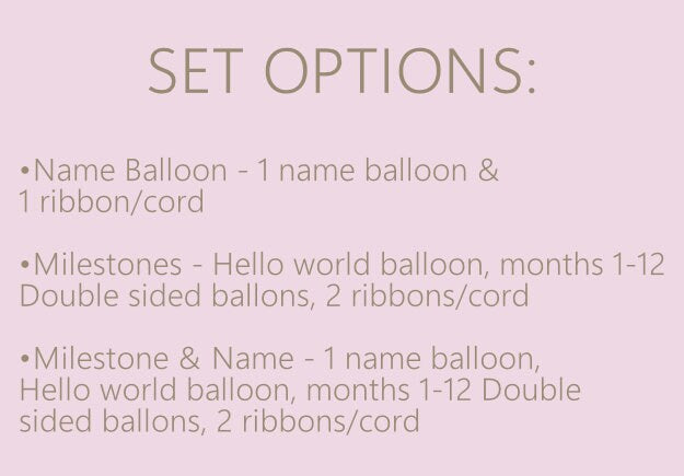 Balloon Milestone | Balloon Birth Announcement | Modern Milestones | Baby Shower gift | Boho Baby | Wooden Milestone | Newborn | Pregnancy