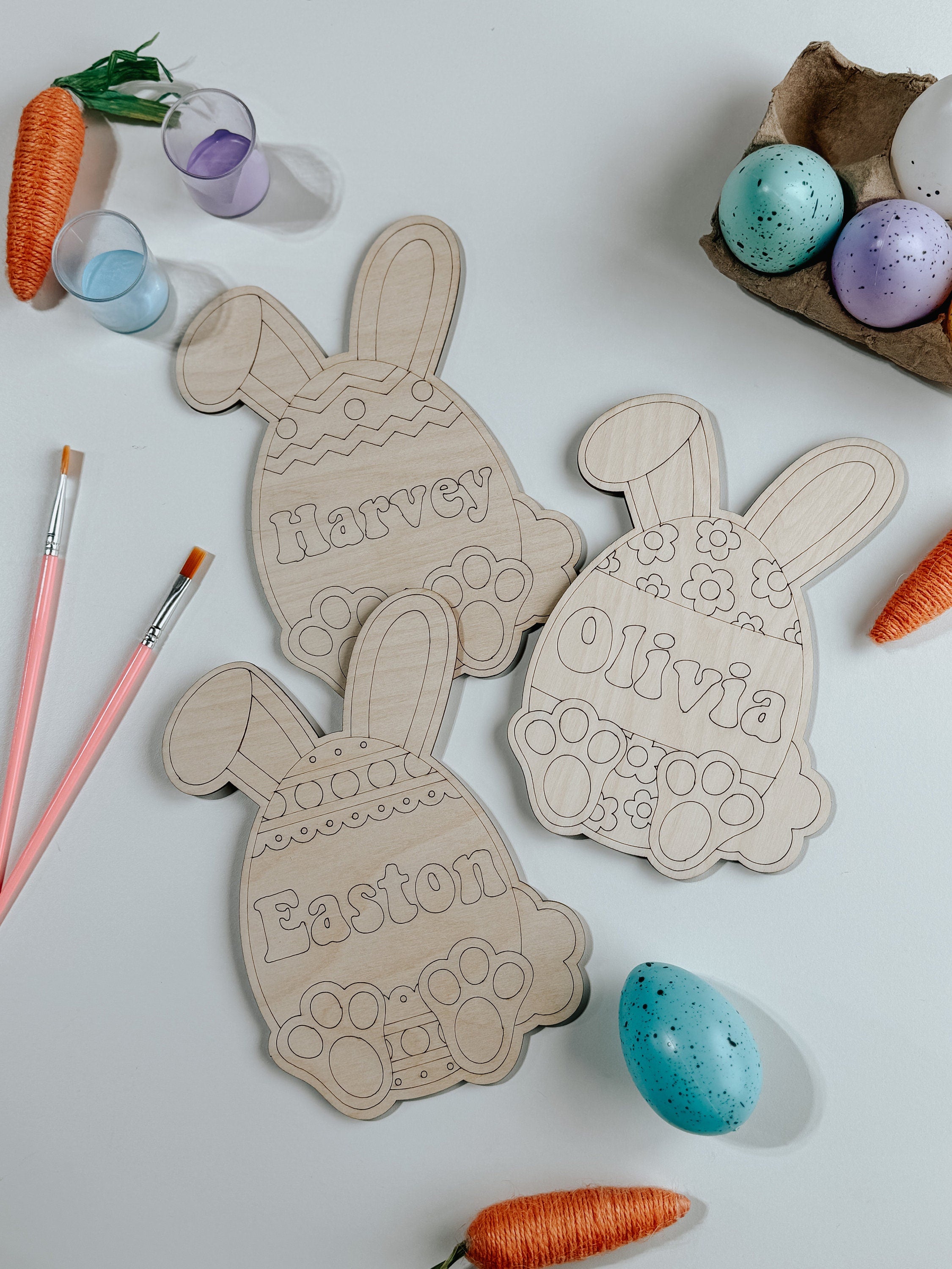 Easter Egg Paint Kit | Easter Craft | Easter Basket Stuffer | Kids Easter Basket | DIY Kit | Easter egg | Easter bunny | kids crafts