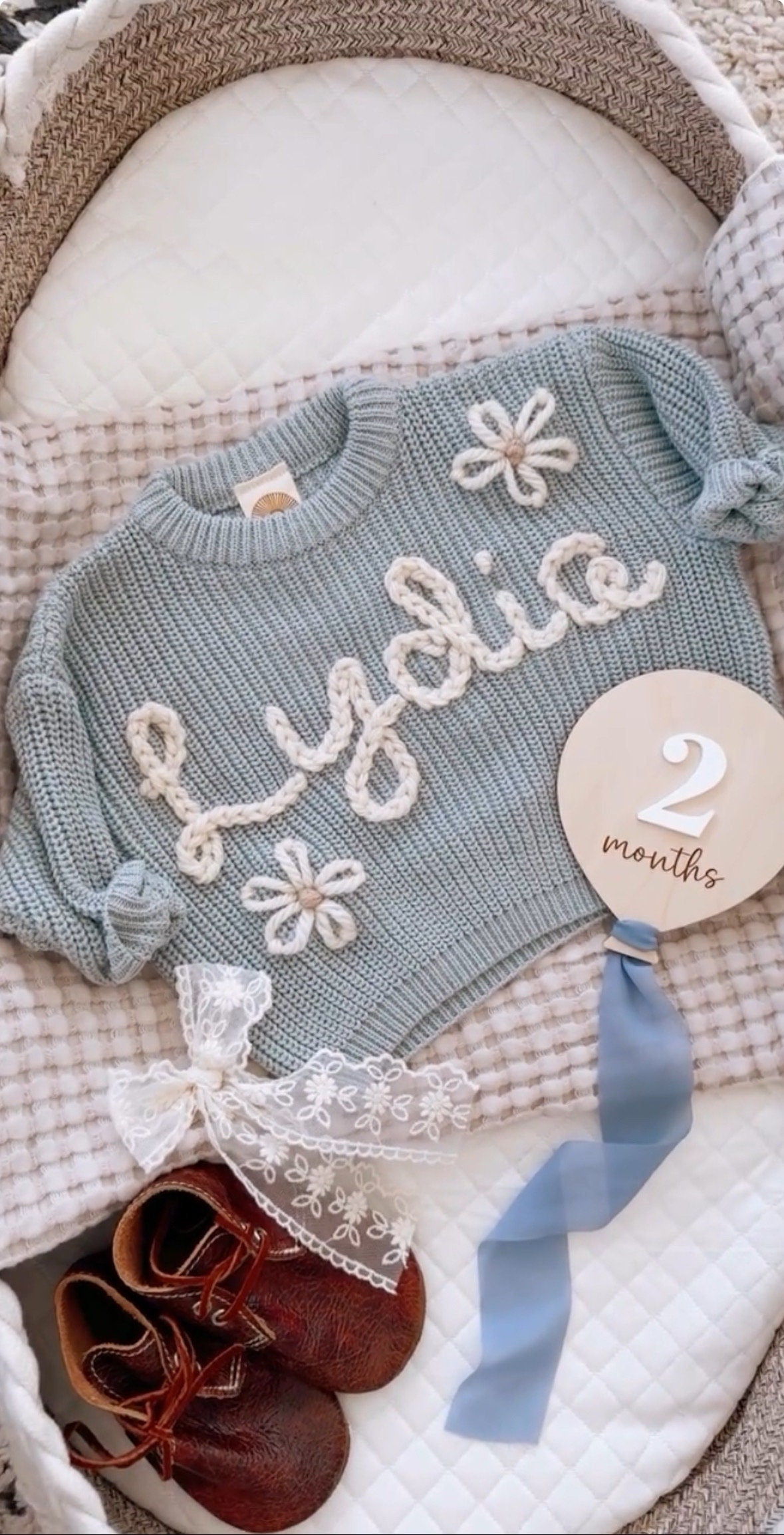 Balloon Milestone | Balloon Birth Announcement | Modern Milestones | Baby Shower gift | Boho Baby | Wooden Milestone | Newborn | Pregnancy