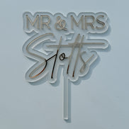 Modern Acrylic Cake Topper | Wedding Cake Topper | Acrylic Cake Topper | Boho Cake Topper | Retro | Minimalist | Wedding | Cake Decor | Cake