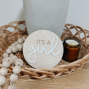 Surprise gender birth | Birth Announcement | 2 sided Gender Reveal | Hospital Bag | Birth | Pregnancy Announcement | Photo Props | it's a