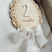 vintage inspired milestones | baby milstone | monthly milestone | personalized baby sign | Birth announcement | baby shower | new baby