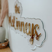 Custom wedding name sign | acrylic wedding sign | wedding backdrop name sign | business logo | bridal shower sign | custom last name sign