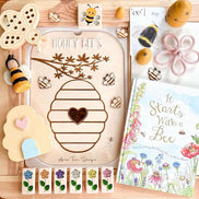 Flisat Honey Bee Insert | Flisat Insert | IKEA Table | Montessori | Educational Toy | Preschool | Homeschool | learning tools | Summer learn