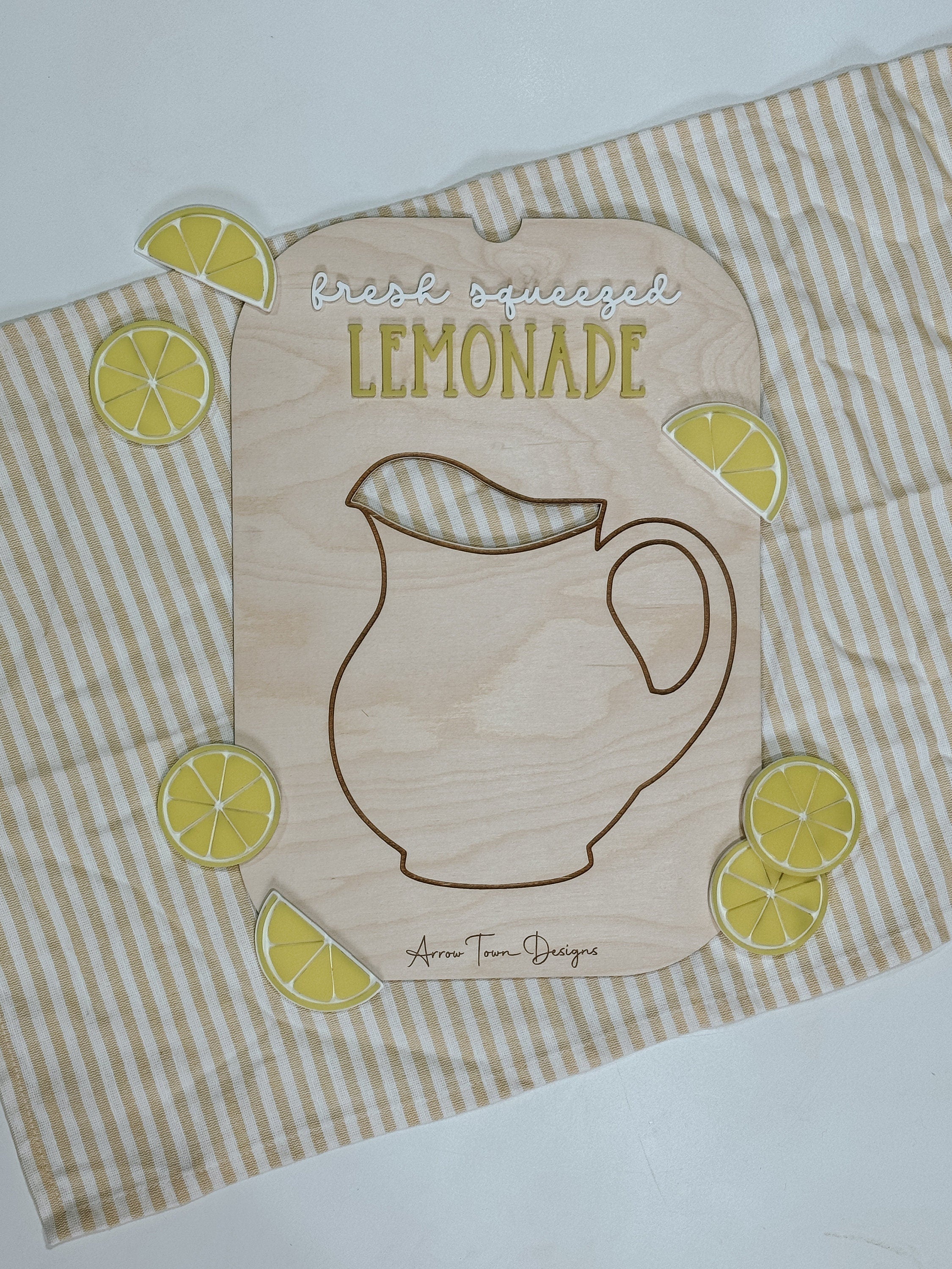 Flisat lemonade Insert | Flisat Insert | IKEA Table | Montessori | Educational Toy | Preschool | Homeschool | learning tools | lemon stand