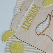 Flisat lemonade Insert | Flisat Insert | IKEA Table | Montessori | Educational Toy | Preschool | Homeschool | learning tools | lemon stand