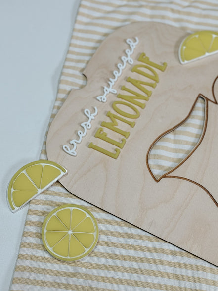 Flisat lemonade Insert | Flisat Insert | IKEA Table | Montessori | Educational Toy | Preschool | Homeschool | learning tools | lemon stand