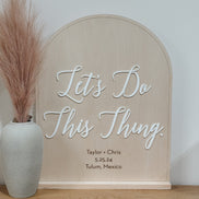 Arched Wedding Welcome Sign | Boho Wedding Sign | Boho Wedding Decor | Modern Arched Sign | Wedding Decor | Welcome sign | Boho Bride