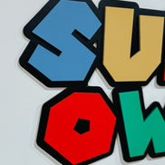 Mario inspired Name sign | Video Game decor | Nintendo inspired | boys room | girls Room | Gamer decor | playroom | birthday backdrop