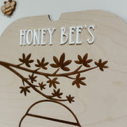 Flisat Honey Bee Insert | Flisat Insert | IKEA Table | Montessori | Educational Toy | Preschool | Homeschool | learning tools | Summer learn