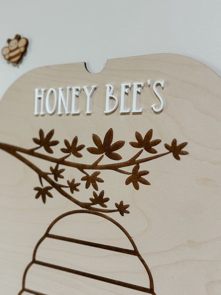 Flisat Honey Bee Insert | Flisat Insert | IKEA Table | Montessori | Educational Toy | Preschool | Homeschool | learning tools | Summer learn