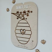 Flisat Honey Bee Insert | Flisat Insert | IKEA Table | Montessori | Educational Toy | Preschool | Homeschool | learning tools | Summer learn