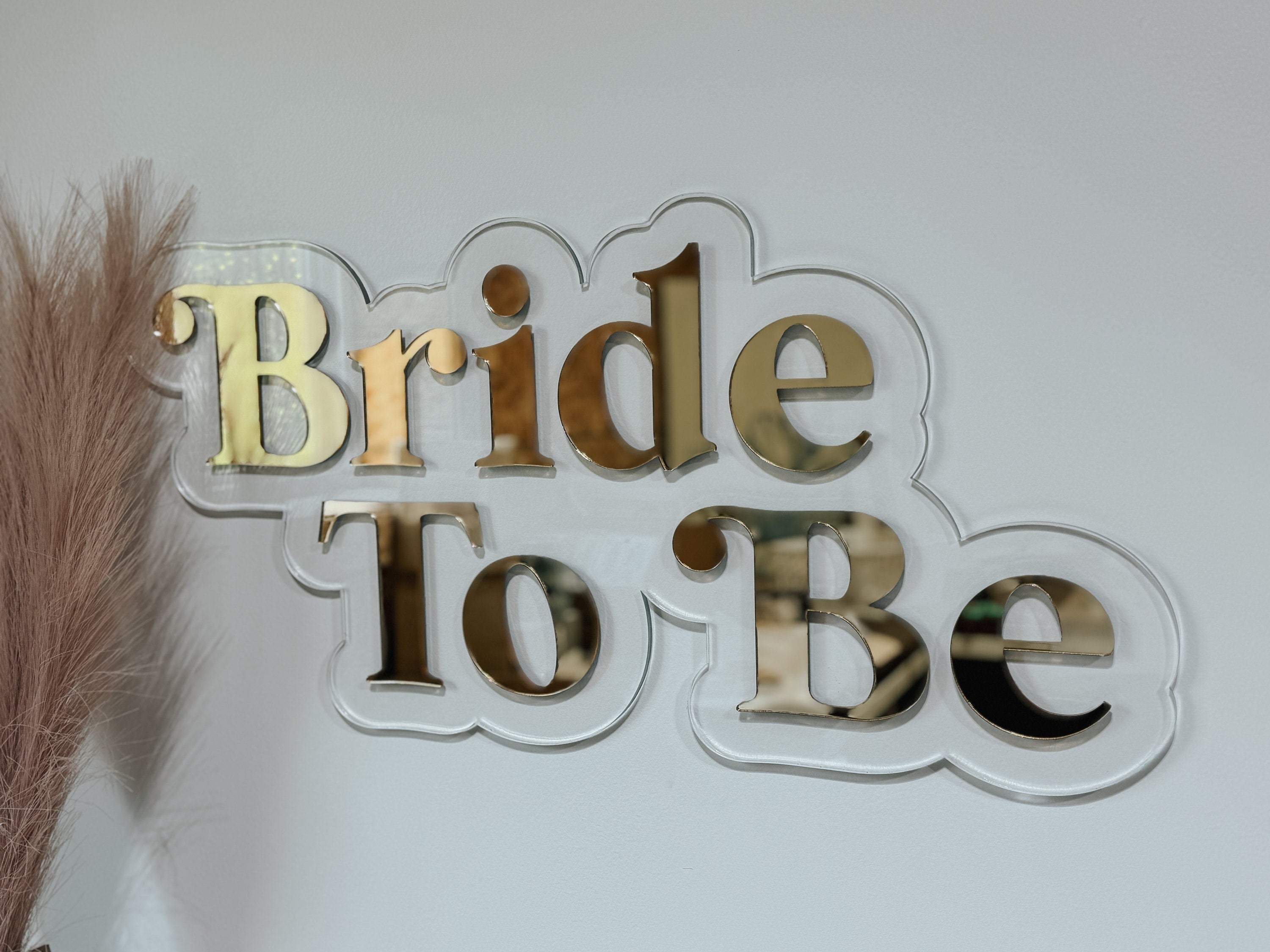 Bride to be Acrylic sign | Bridal shower sign | Bachelorette party sign | Acrylic wedding sign | Wedding sign | Acrylic decor | Backdrop