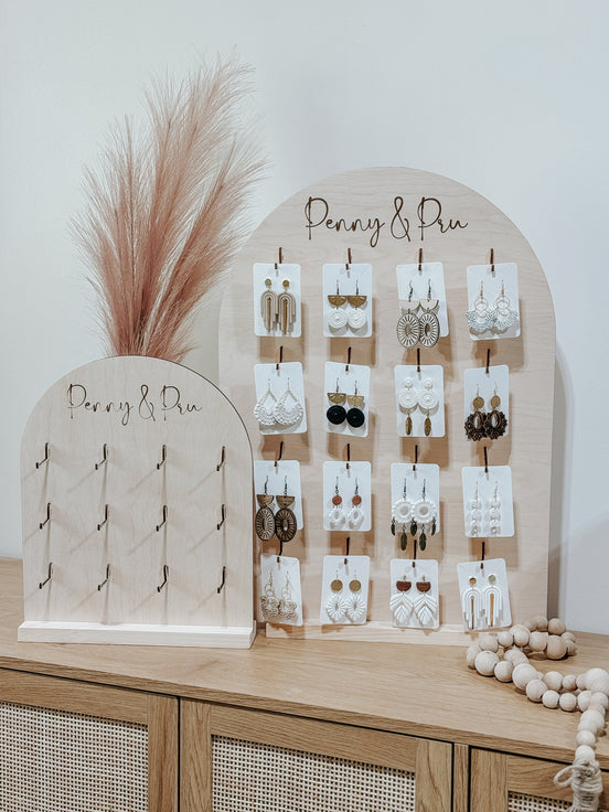 Earring Display Stand | Market Prop | Earring Holder | Earring Maker Supplies | Small Business | Jewlery Stand | Display | Jewlery Display