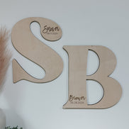 Wood Guest Book Initial |Personalized Wood Letter | Guest Book | Wedding Decor | Wedding Sign | Alternate Guest Book | Last Name Sign |
